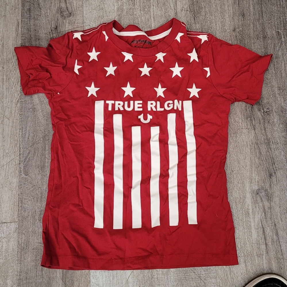 True religion t-shirt kids medium 10-12 @C1
